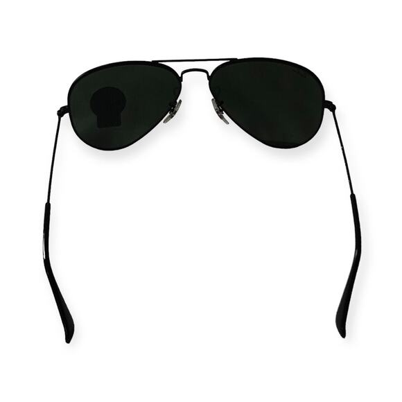 Ray-Ban Aviator Classic Sunglasses RB3025 Black Frame - Picture 6 of 8